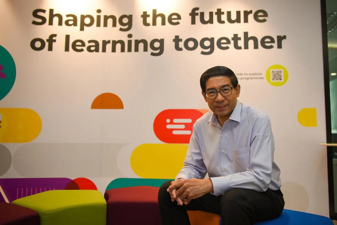 Mr Yeo Li Pheow has held the position of executive director of the autonomous institute of SUSS since March 2023. 