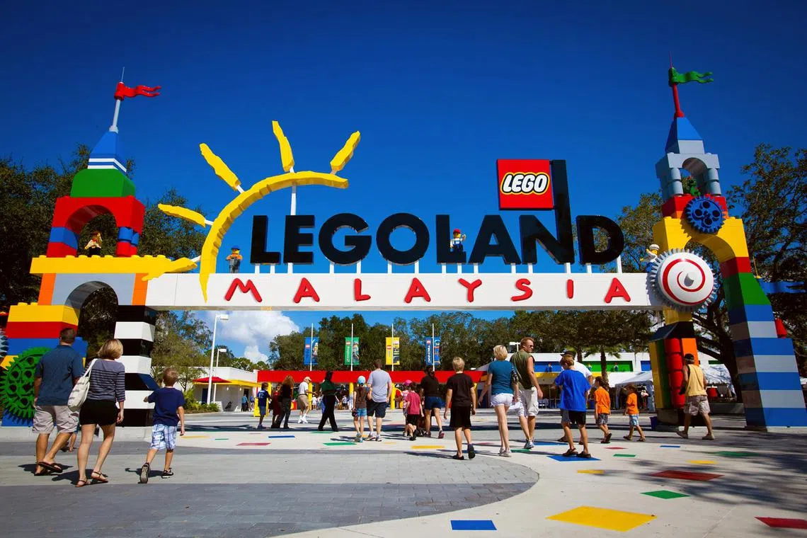 There had been an increase visitors to Legoland Malaysia, especially with it being the school holiday season.