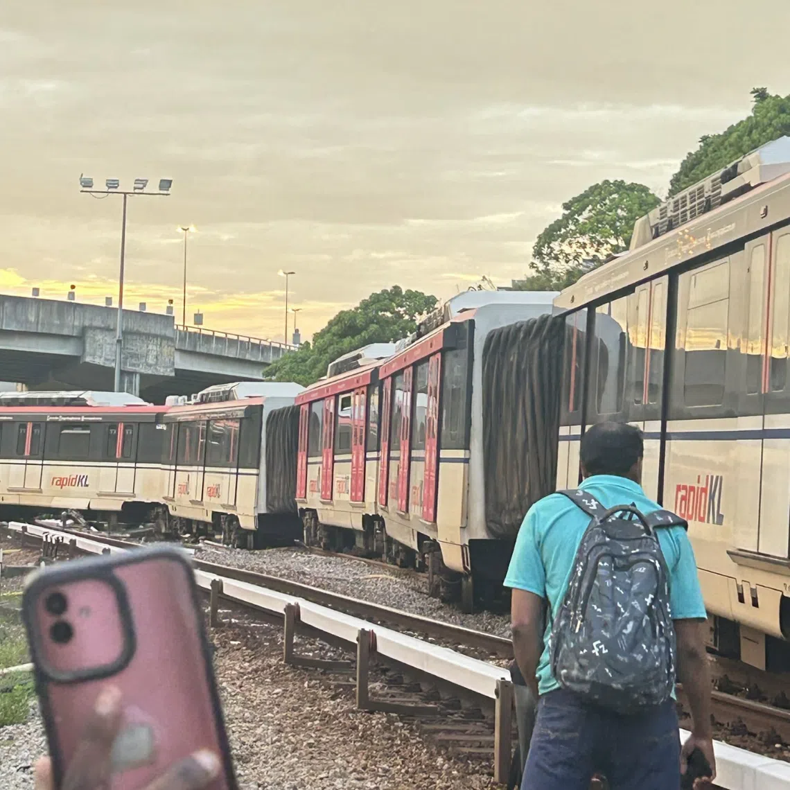 Rapid KL confirmed the incident in a statement and the authenticity of images that have been circulating on social media.
