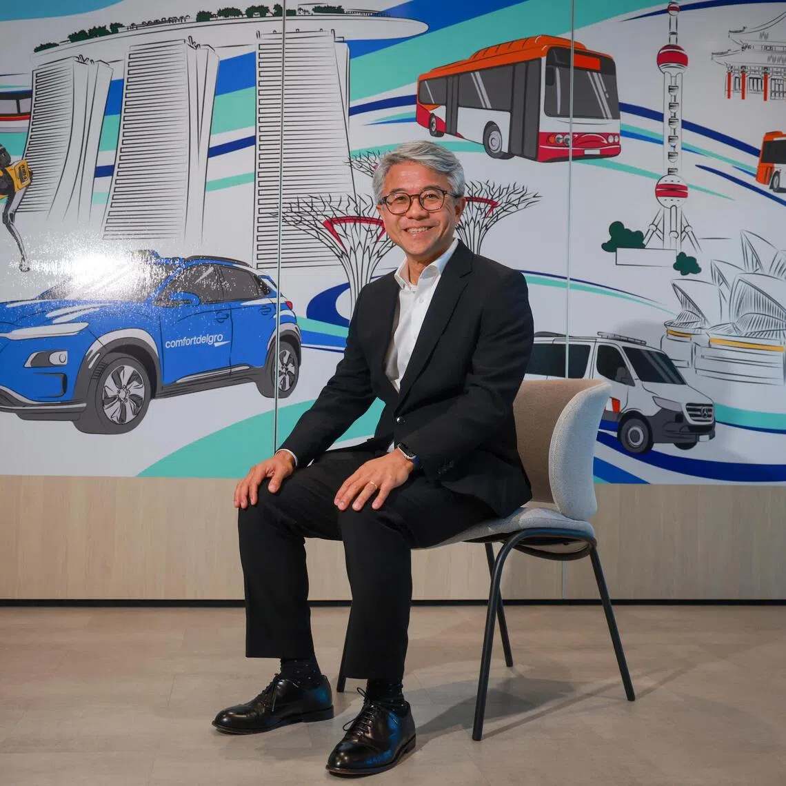 ComfortDelGro group chief executive Cheng Siak Kian said the firm is accelerating the diversification of its offerings beyond taxis.