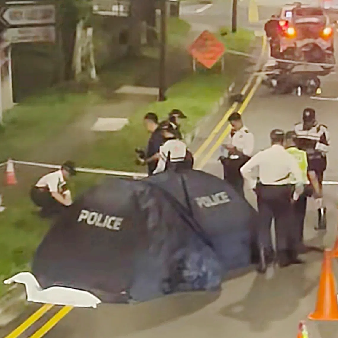 The pair were pronounced dead at the scene by an SCDF paramedic.