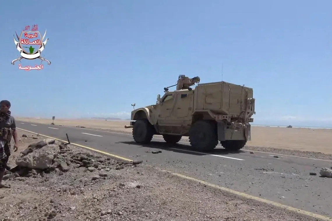After declaring a counter-offensive, government forces claimed on Oct 5 to have pushed the Houthis out of the Bab al-Mandab area.