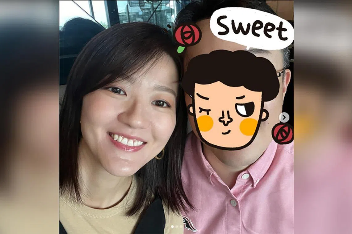 Joi Chua posted a photo with her husband on social media to mark her 13th wedding anniversary.