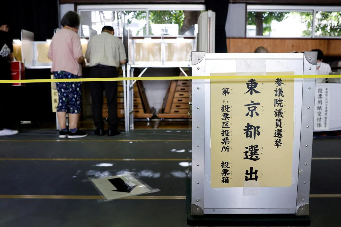 While the ballot does not directly determine whether Japanese PM Shigeru Ishiba's minority government falls, it heaps pressure on the embattled leader.