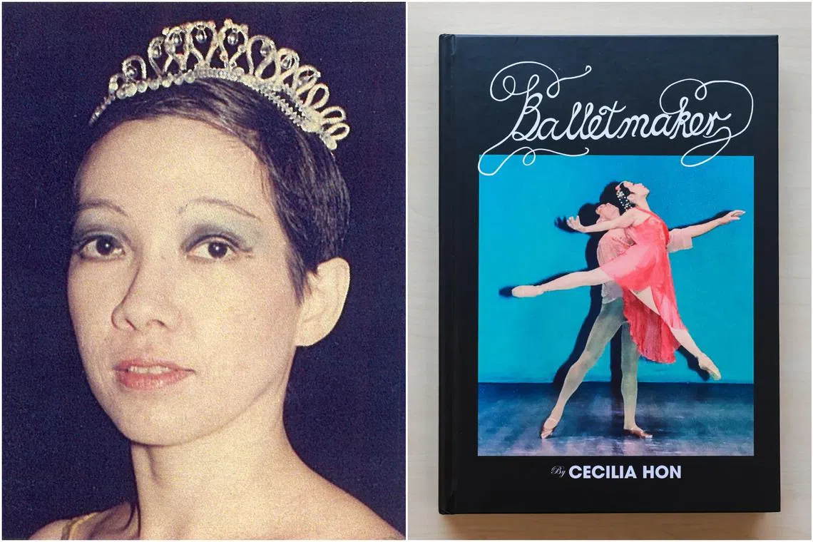 Singaporean ballet dancer, choreographer and teacher Cecilia Hon self-published two books about ballet career.