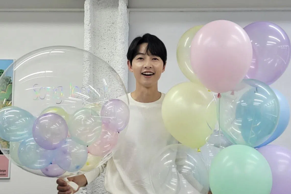 Song Joong-ki's agency confirmed that his wife is pregnant with their second child.