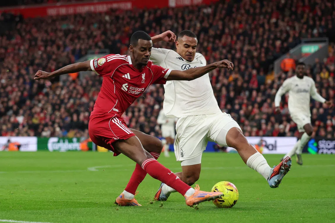 Liverpool slump continues, Man City lose, Chelsea move second | The Straits  Times