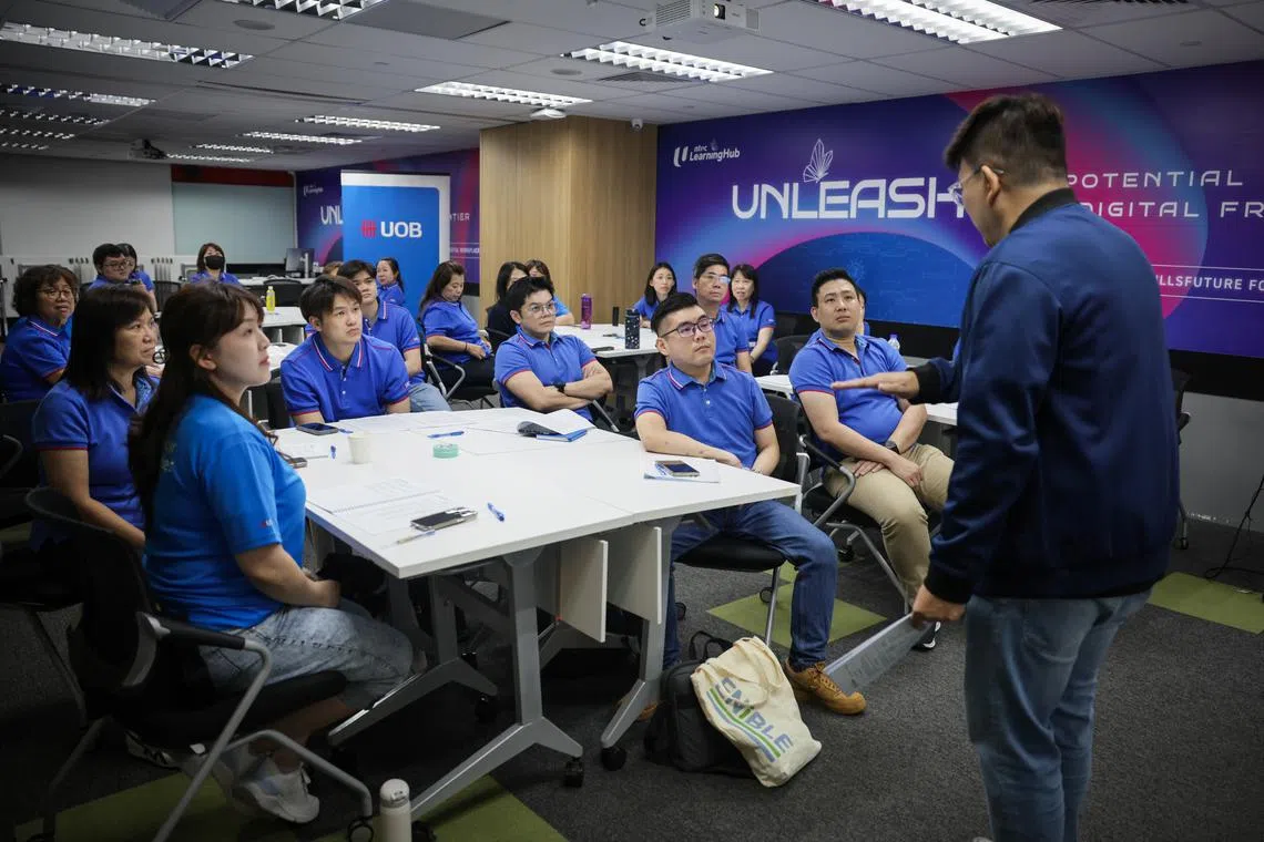 The seven-hour training programme will involve theory lessons and role-play to simulate real-life scenarios faced at branches.