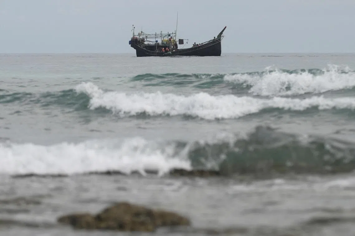 Fisherman spotted the drifting trawler off Sri Lanka’s northern coast at Mullivaikkal at dawn on Dec 19.
