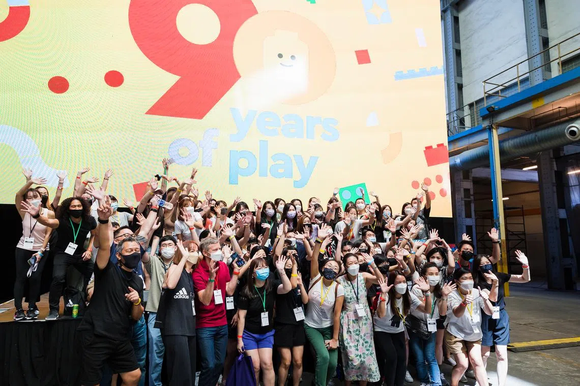 The Denmark-based toymaker group said it believes in giving its employees the freedom and support needed to maximise their time and talent, and to foster a culture that energises and motivates.