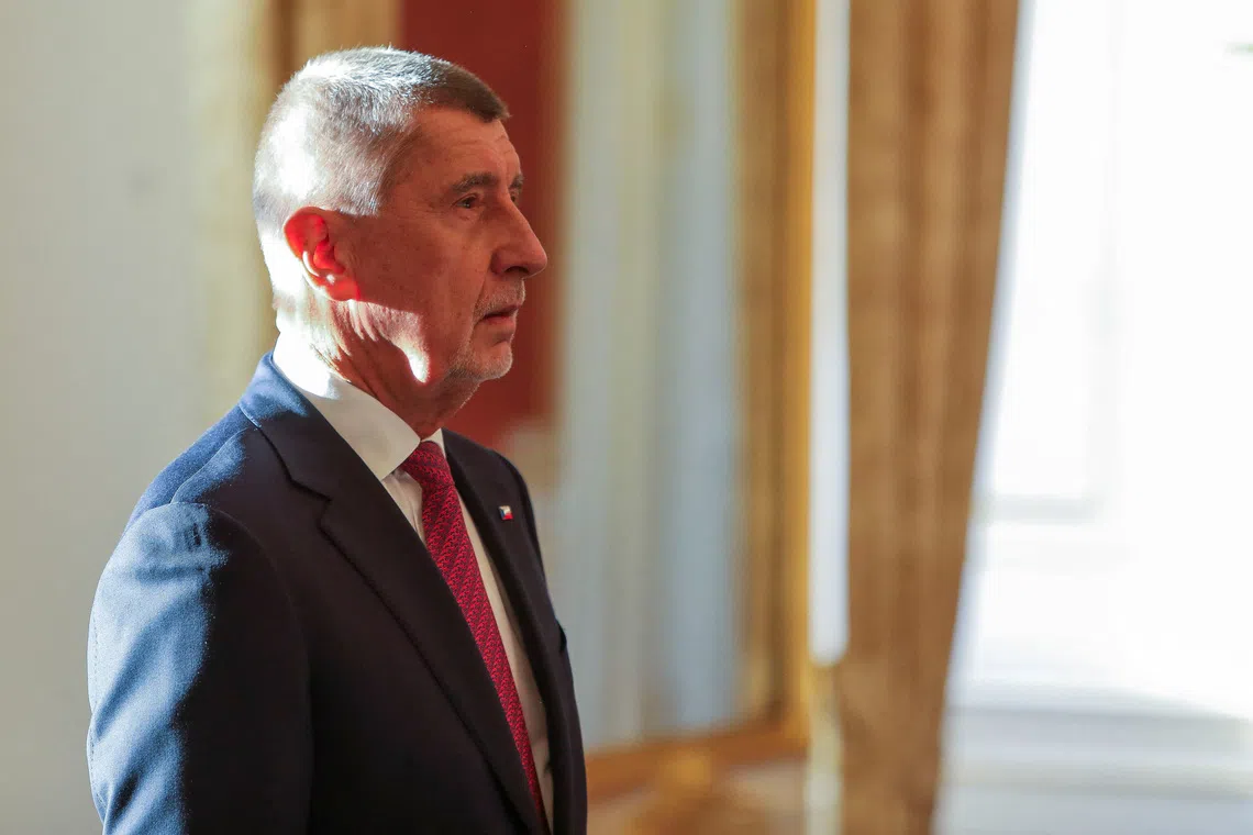 Czech president appoints Prime Minister Babis' government