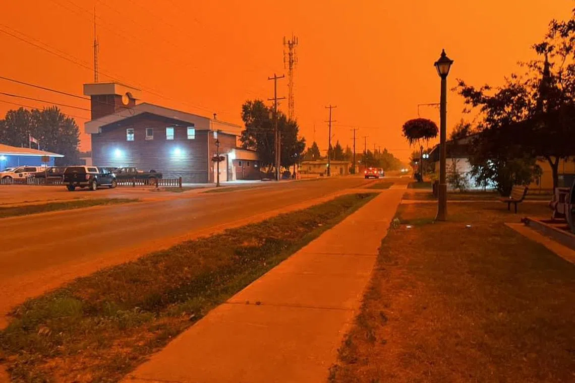 Canada is enduring its worst-ever wildfire season with 230 fires burning in the North-west Territories.