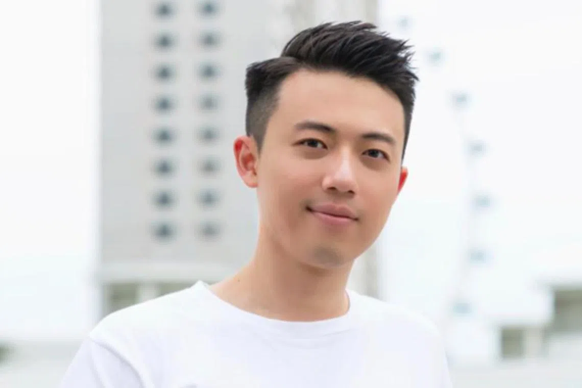 Home renovation tech start-up founder Tyson Lim makes time on weekends  to explore playgrounds with his two children or have a date night with his wife Annabel.