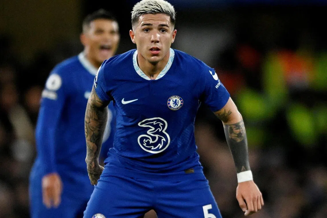 Chelsea forked out £320 million (S$500 million) on eight new players, including World Cup winner Enzo Fernandez.