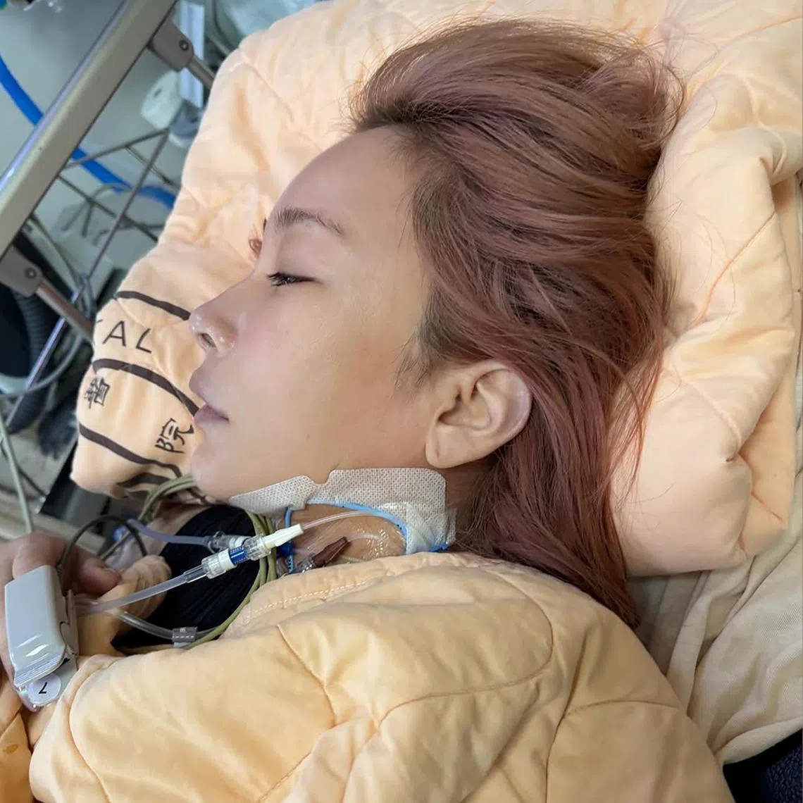 Landy Wen was hospitalised after suffering from septic shock caused by kidney stones.