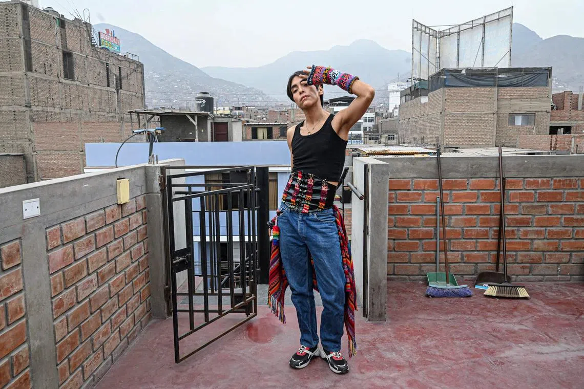 Peruvian artist Lenin Tamayo fuses K-pop with his native Quechua language to call it Q-pop.