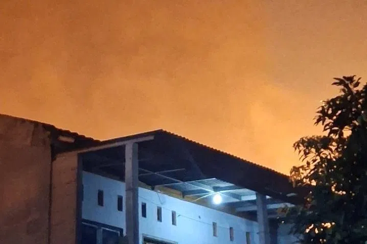 Fire hits LPG station near residential area of Indonesia's Bekasi regency, 12 injured, agency says