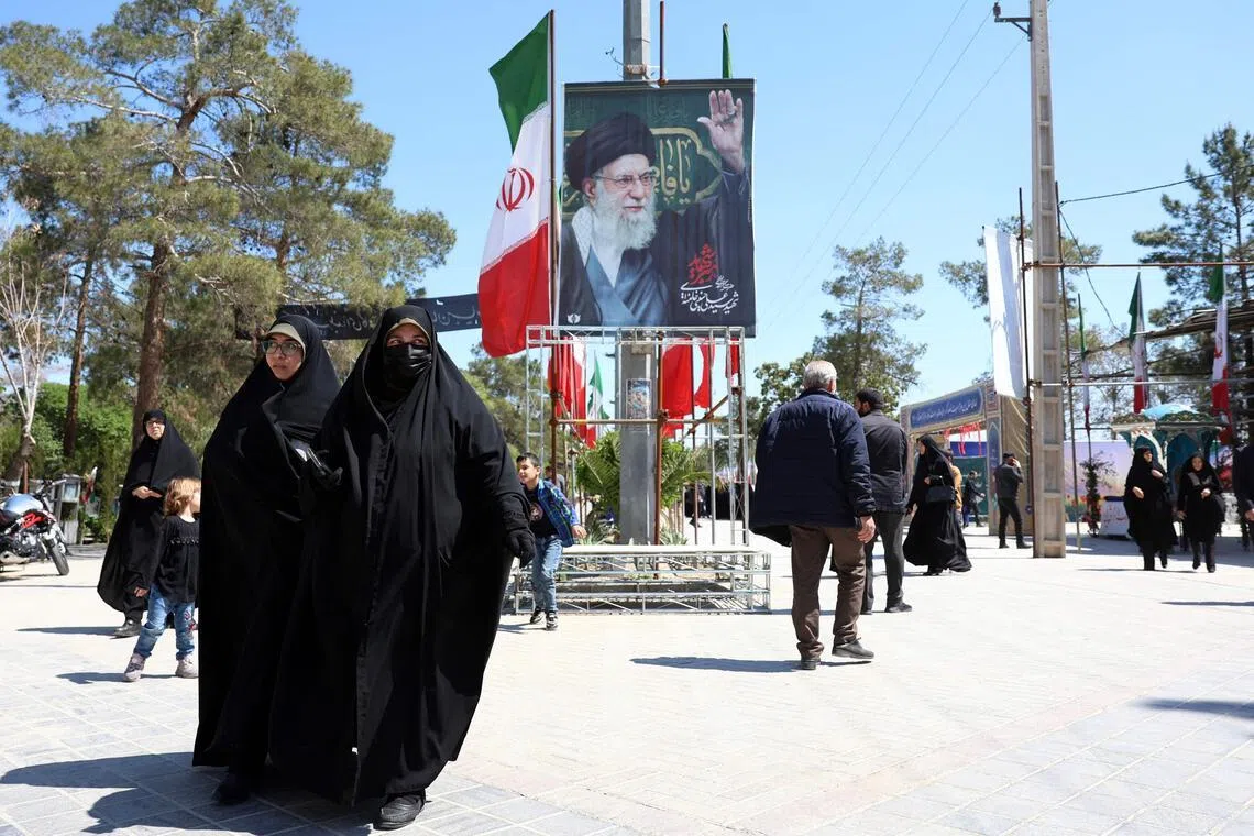 US President Donald Trump said he believed Tehran was hamstrung from making a deal because its leadership was in turmoil.