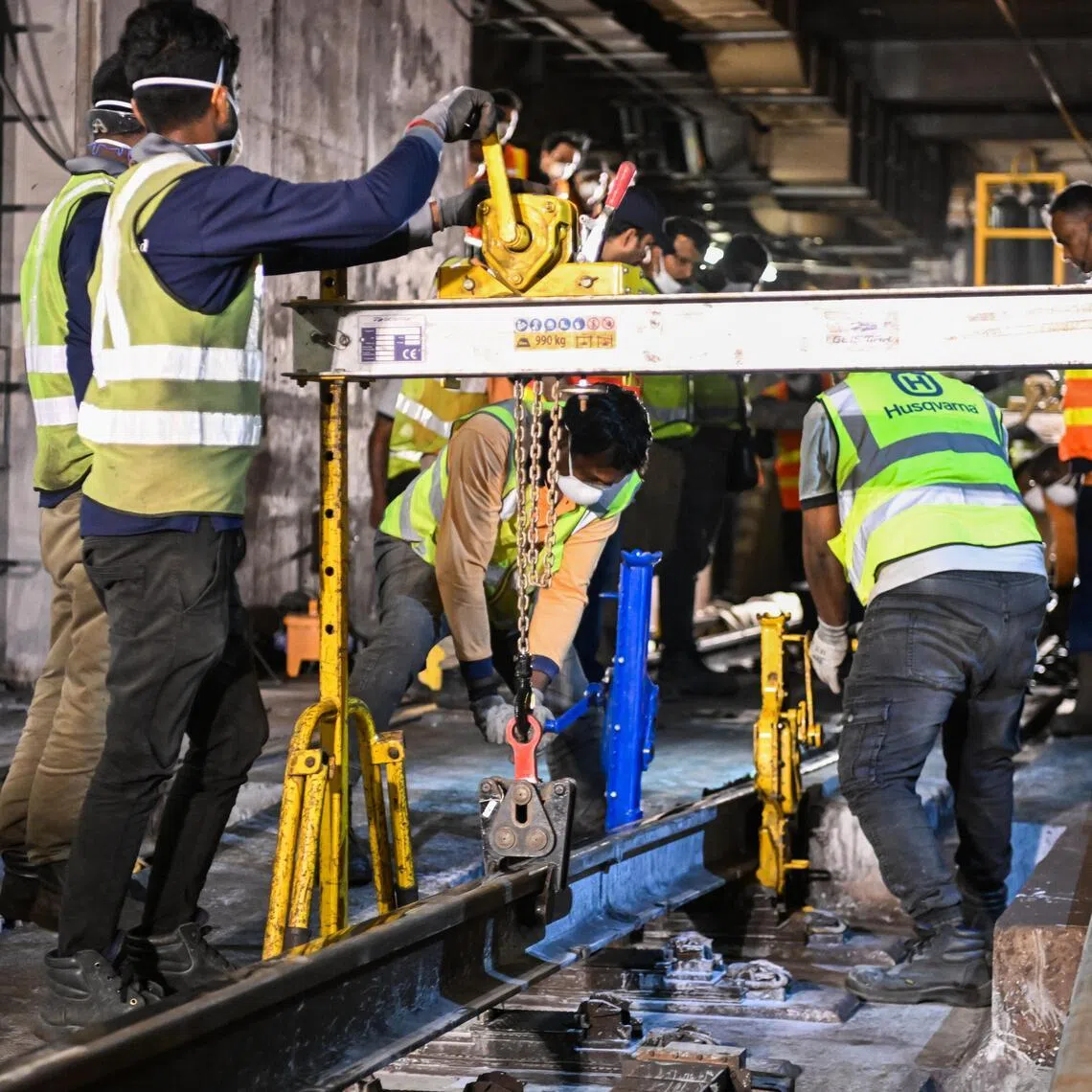 The task force's recommendations include prioritising the renewal of trains and signalling and power systems.`