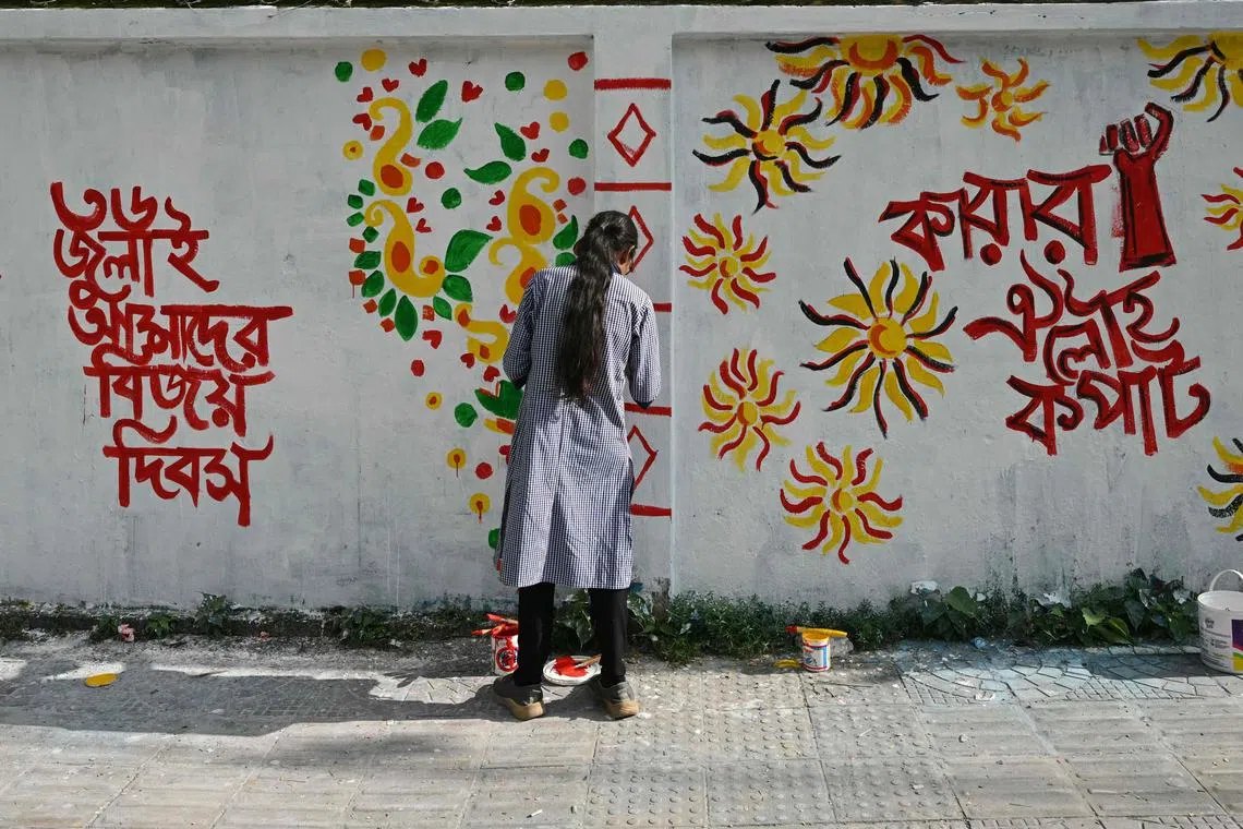 This week’s prison escapes, both north of the capital Dhaka, are the latest in a series of breakouts during weeks of nationwide unrest leading up to her toppling.