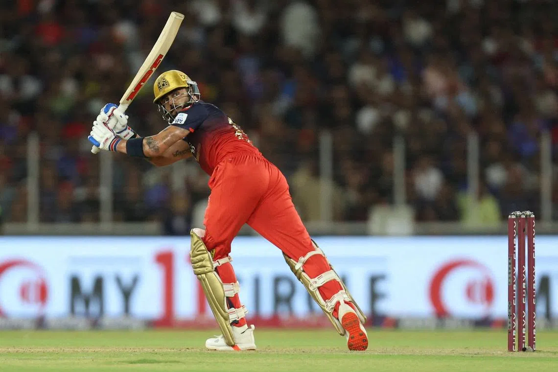Cricket - Indian Premier League - IPL - Final - Royal Challengers Bengaluru v Punjab Kings - Narendra Modi Stadium, Ahmedabad, India - June 3, 2025 Royal Challengers Bengaluru's Virat Kohli in action REUTERS/Amit Dave