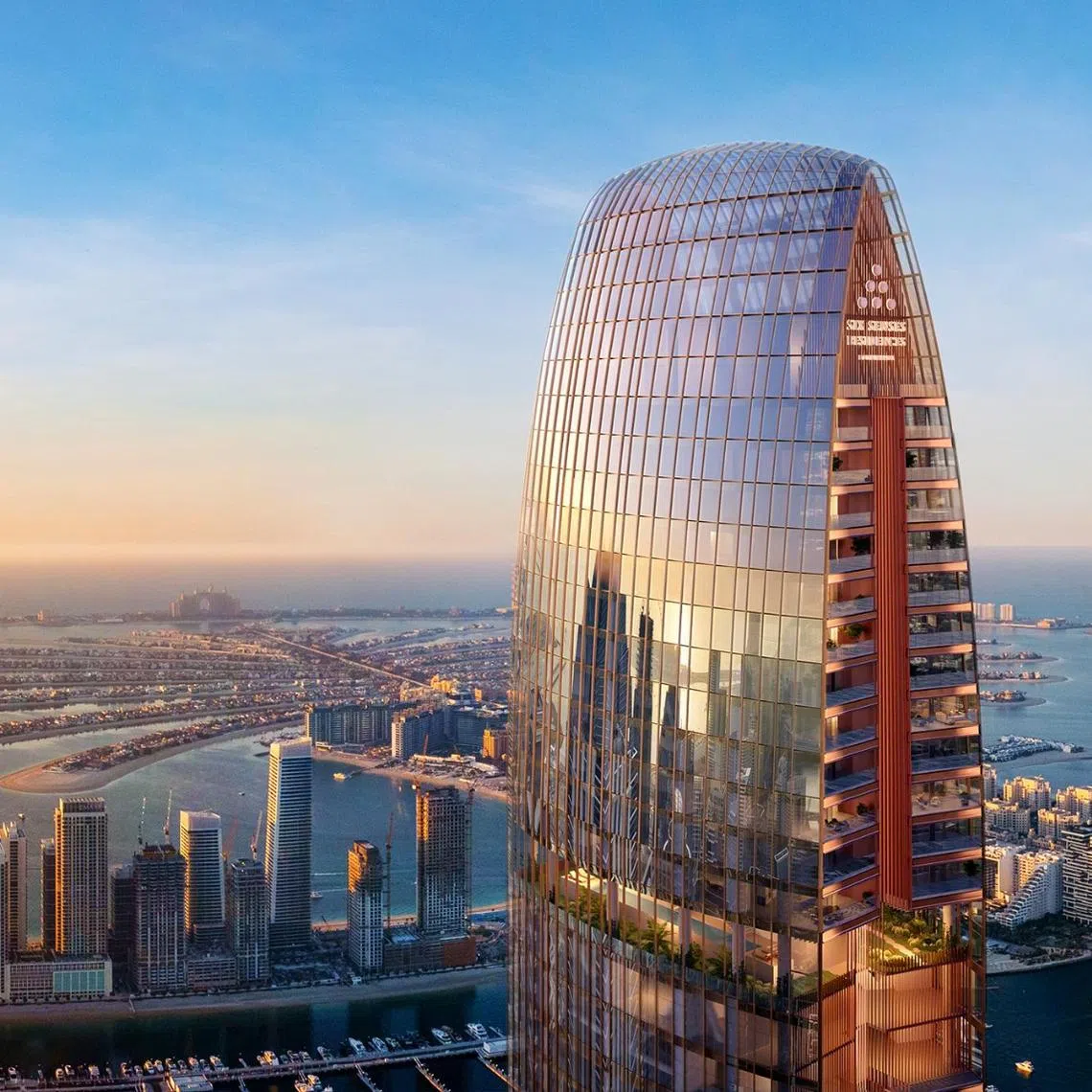 Six Senses Residences Dubai Marina will be the tallest purely residential tower in the world.