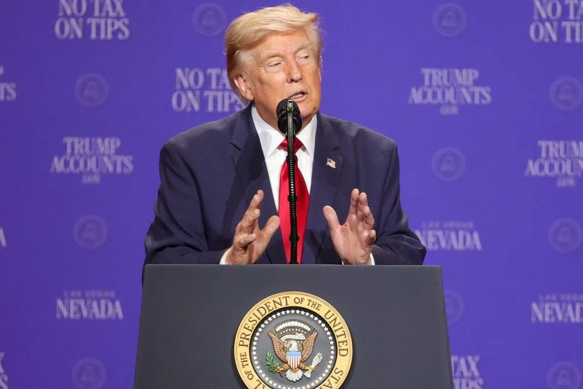 Trump reiterates his positive portrayal of Iran talks