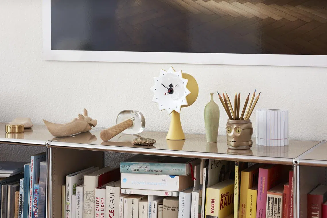 Swiss brand Vitra has relaunched the ceramic clocks designed by American George Nelson, staying true to his original plans and prototypes.