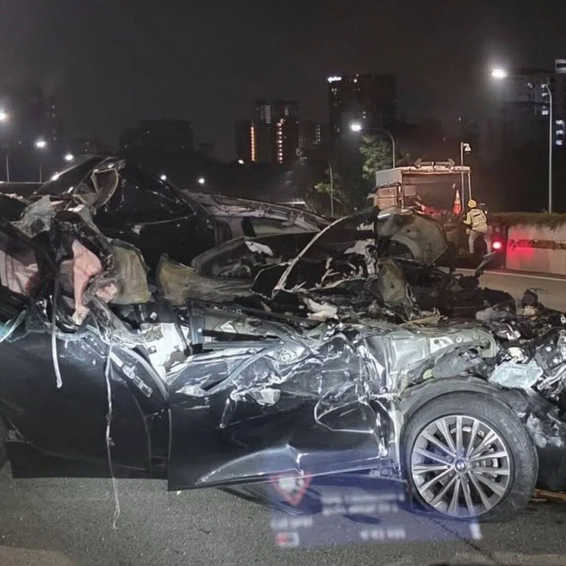 The SCDF was alerted to the accident on CTE towards SLE at 4.45am on July 27.