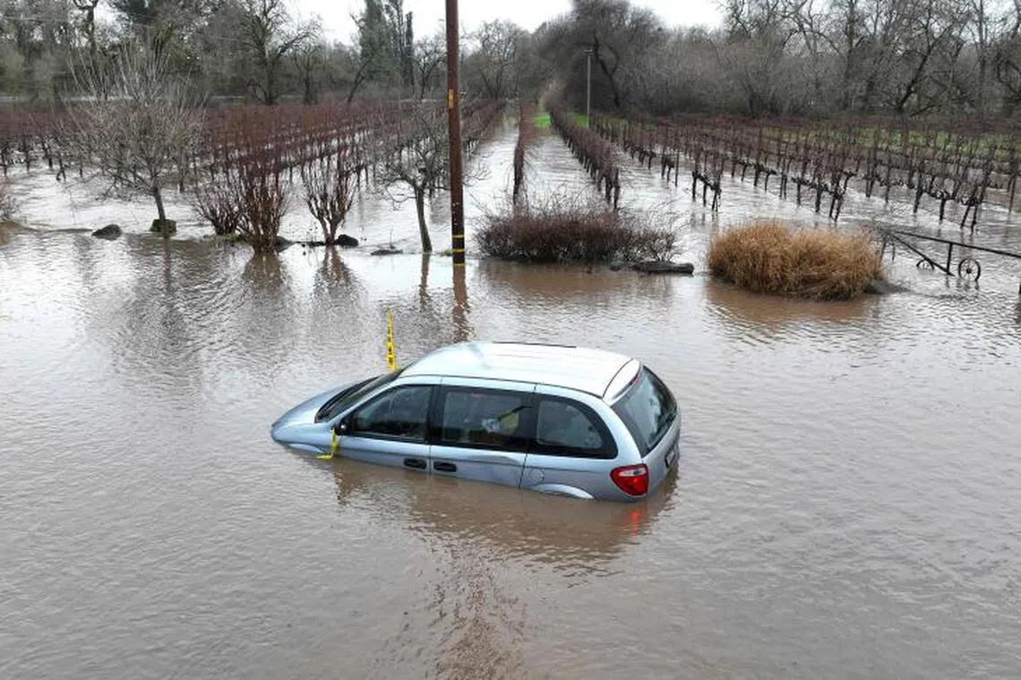 A parade of dangerous storms has drenched California in recent weeks. 
