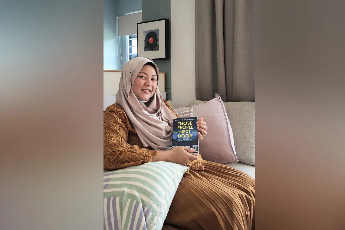 Digital content creator Shamsydar Ani loves reading on the sofa in her living room.
