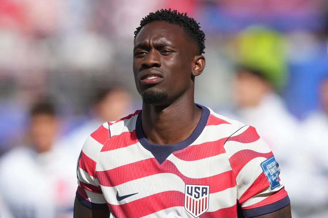 USA striker Folarin Balogun will be allowed to play in the round of 16 against Belgium.