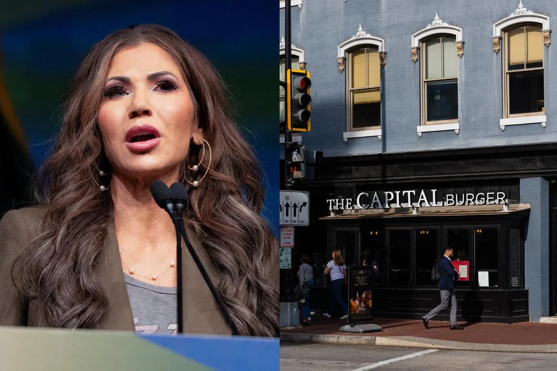 US Homeland Security Secretary Kristi Noem had her purse stolen at a Washington restaurant.