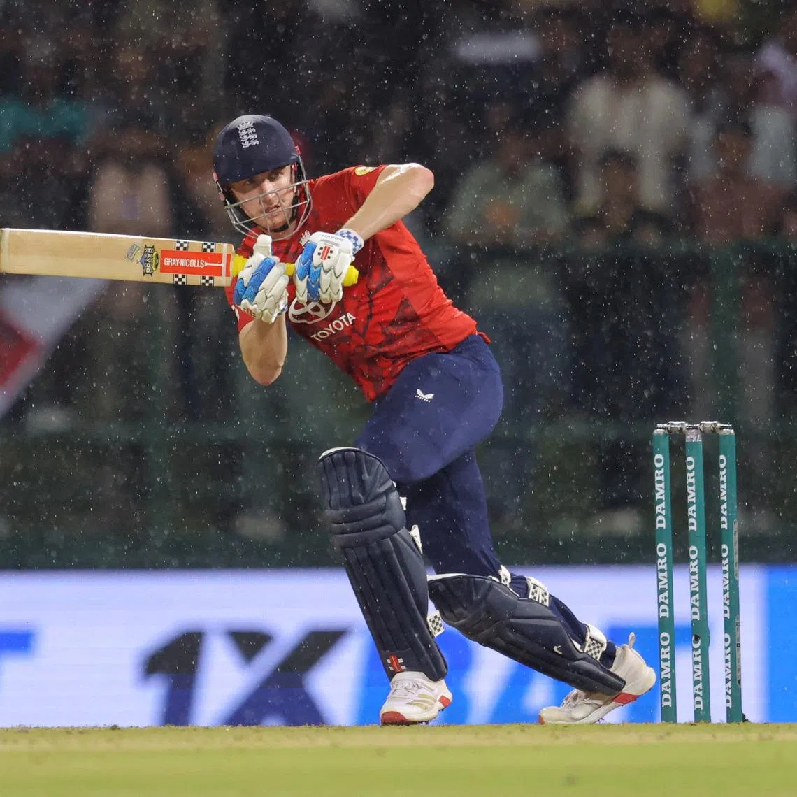 Cricket - Sri Lanka v England - Pallekele International Cricket Stadium, Pallekele, Sri Lanka - January 30, 2026 England's Harry Brook in action REUTERS/Lahiru Harshana