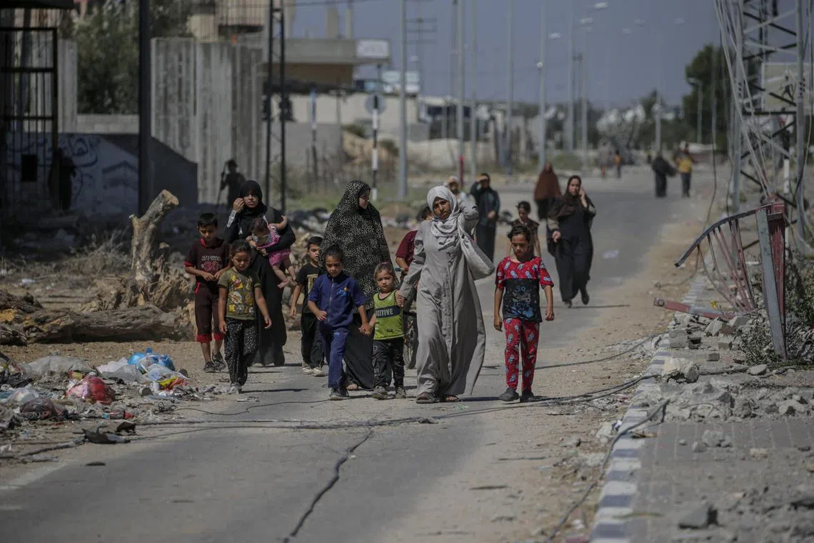 Exhausted by the constant threat of bombardment and encircled by death and decimation, families are now taking the risk of staying put.