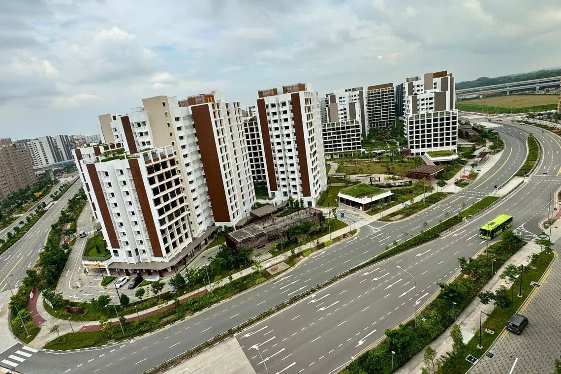 tengah town second phase precise development