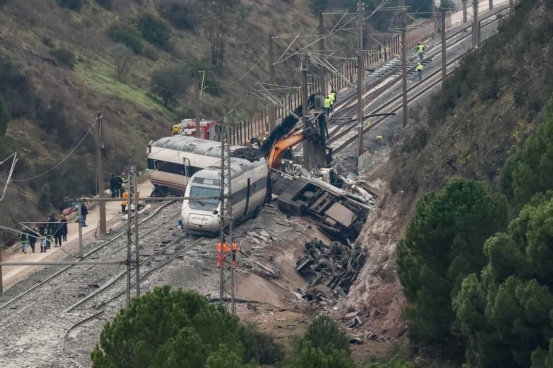 The deadly collision in Adamuz, Cordoba province, killed 45 people in one of Europe’s worst train accidents.