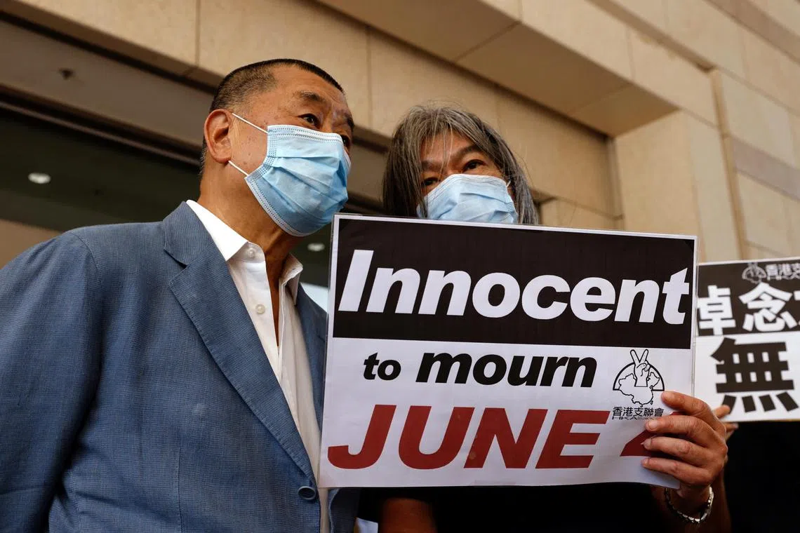 Hong Kong media mogul Jimmy Lai is already serving time for convictions over his political activism.