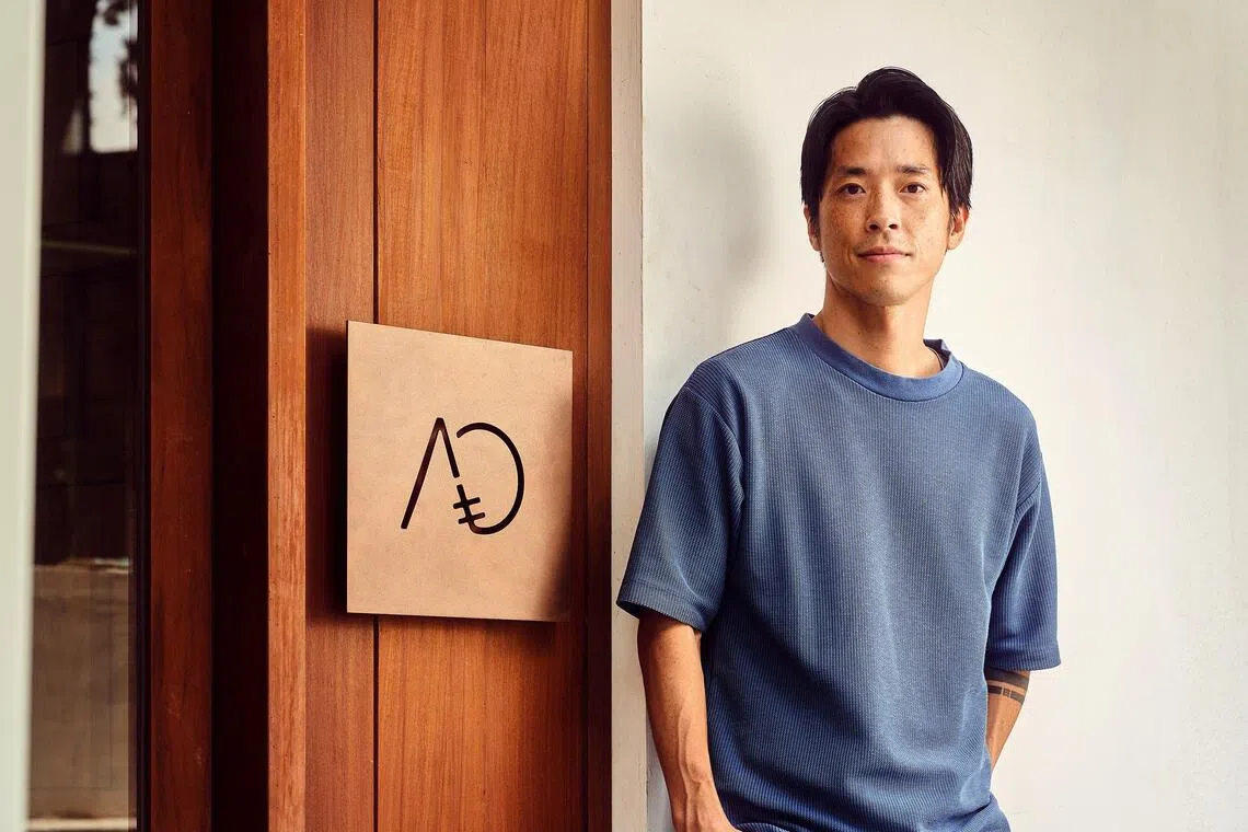 Takeshi Araki, former head chef of Esora, now runs AO.