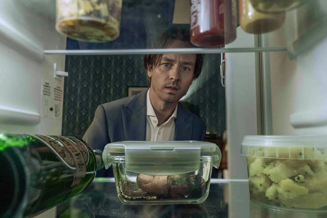 Tom Schilling as Bjorn on the crime comedy Murder MIndfully



Source: Netflix