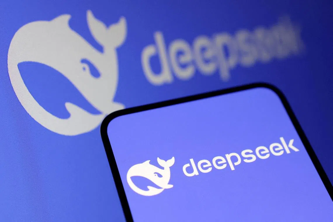 FILE PHOTO: The Deepseek logo is seen in this illustration taken Jan. 27, 2025. REUTERS/Dado Ruvic/Illustration/File Photo