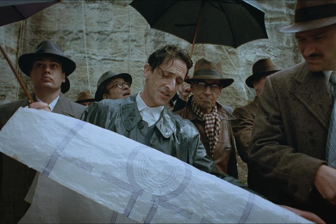 centre: Adrien Brody in The Brutalist.



Source: UIP