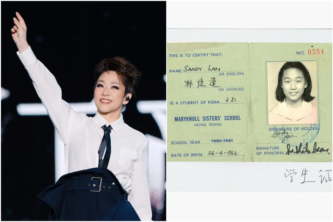 The 59-year-old shared on Aug 23 a photo of her student identity card for the school year 1980 to 1981.