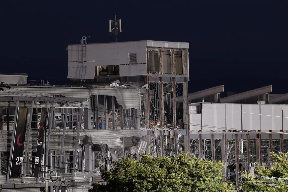 At least seven people died at the Aeon mall in Kumamoto City after the July 28 earthquake.