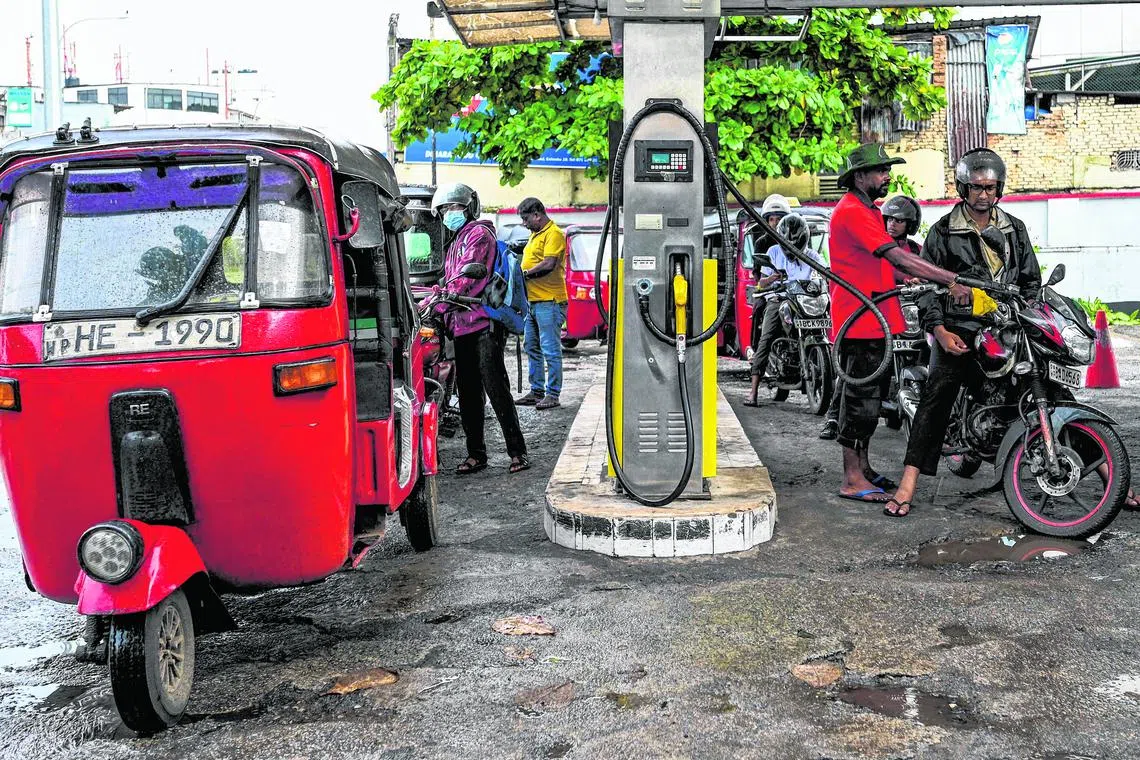 Sri Lanka fell deeper into recession in 2022 as tighter monetary policy and sky-high inflation compounded its debt woes. 