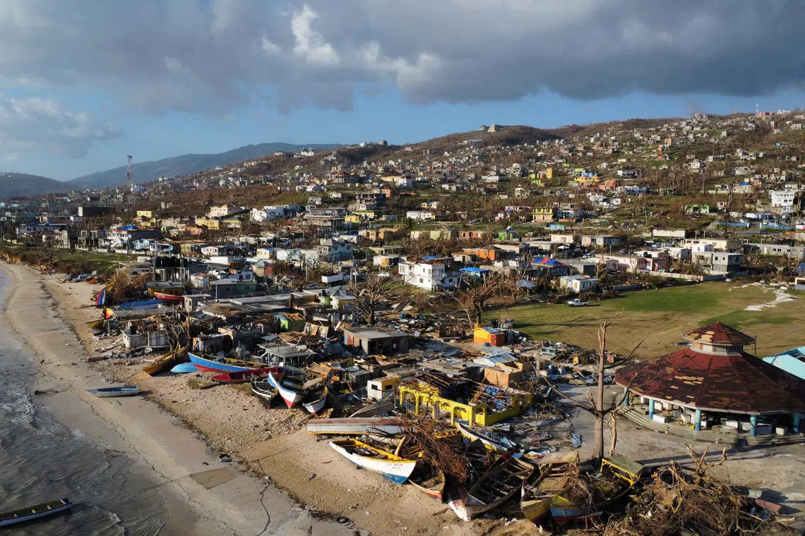 Jamaica sees 30% GDP hit from Hurricane Melissa, at least 75 dead in Caribbean