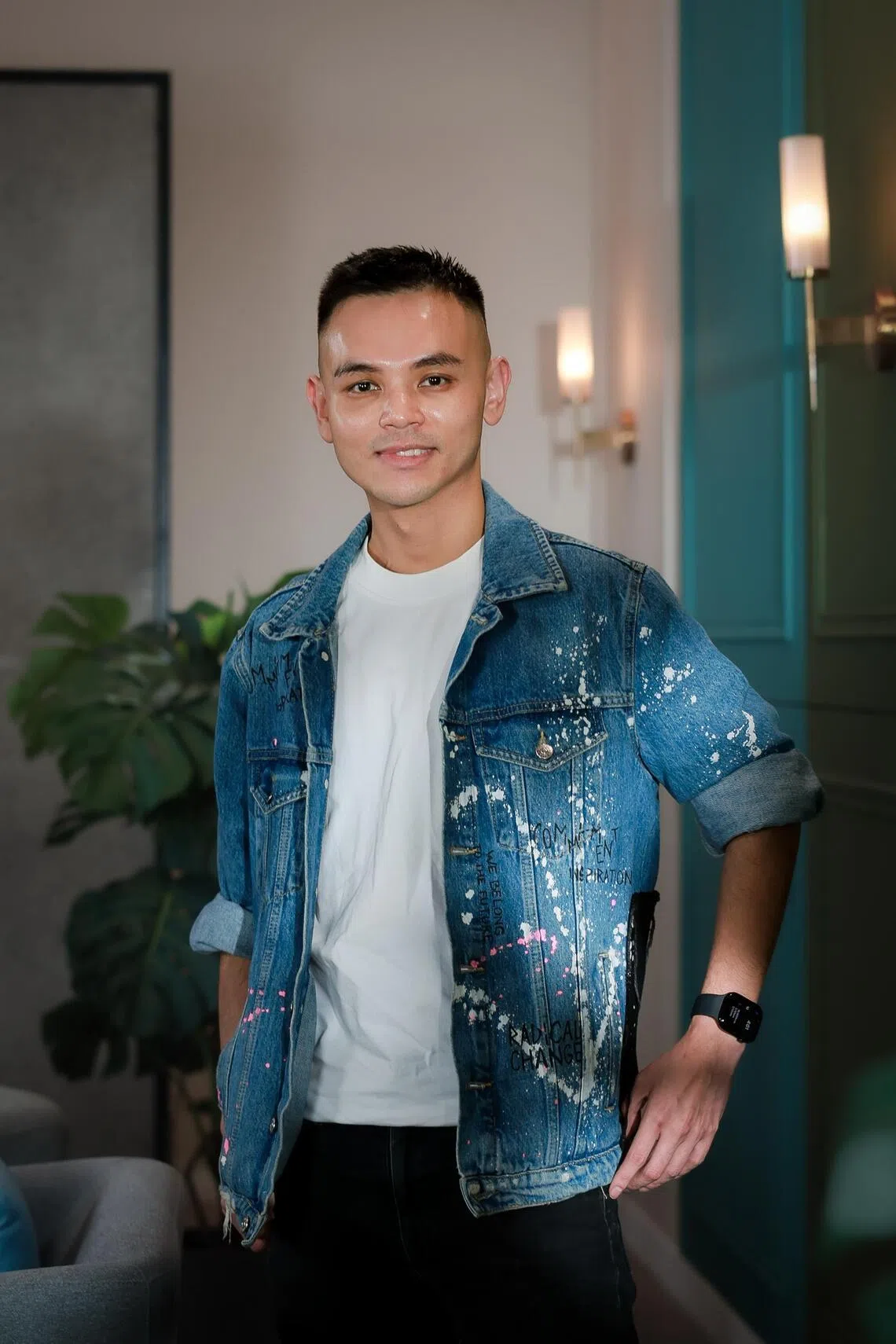 Mr Timothy Oh, general manager of media company COL Group, at the set of reality show SupermodelMe. The group owns the FlareFlow app, which will distribute SupermodleMe and One Year Love.