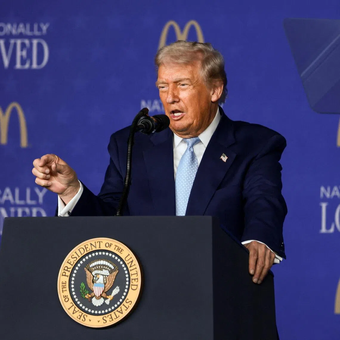 US President Donald Trump reversed course on Nov 14 when he announced the elimination of duties on more than 200 imported food items.