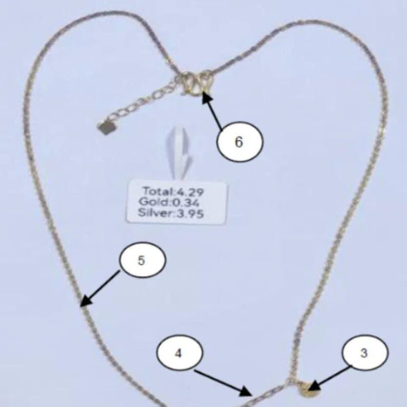 The thickness of the exterior gold layer on gold-wrapped silver jewellery differed significantly across individual pieces, the Consumers Association of Singapore found.