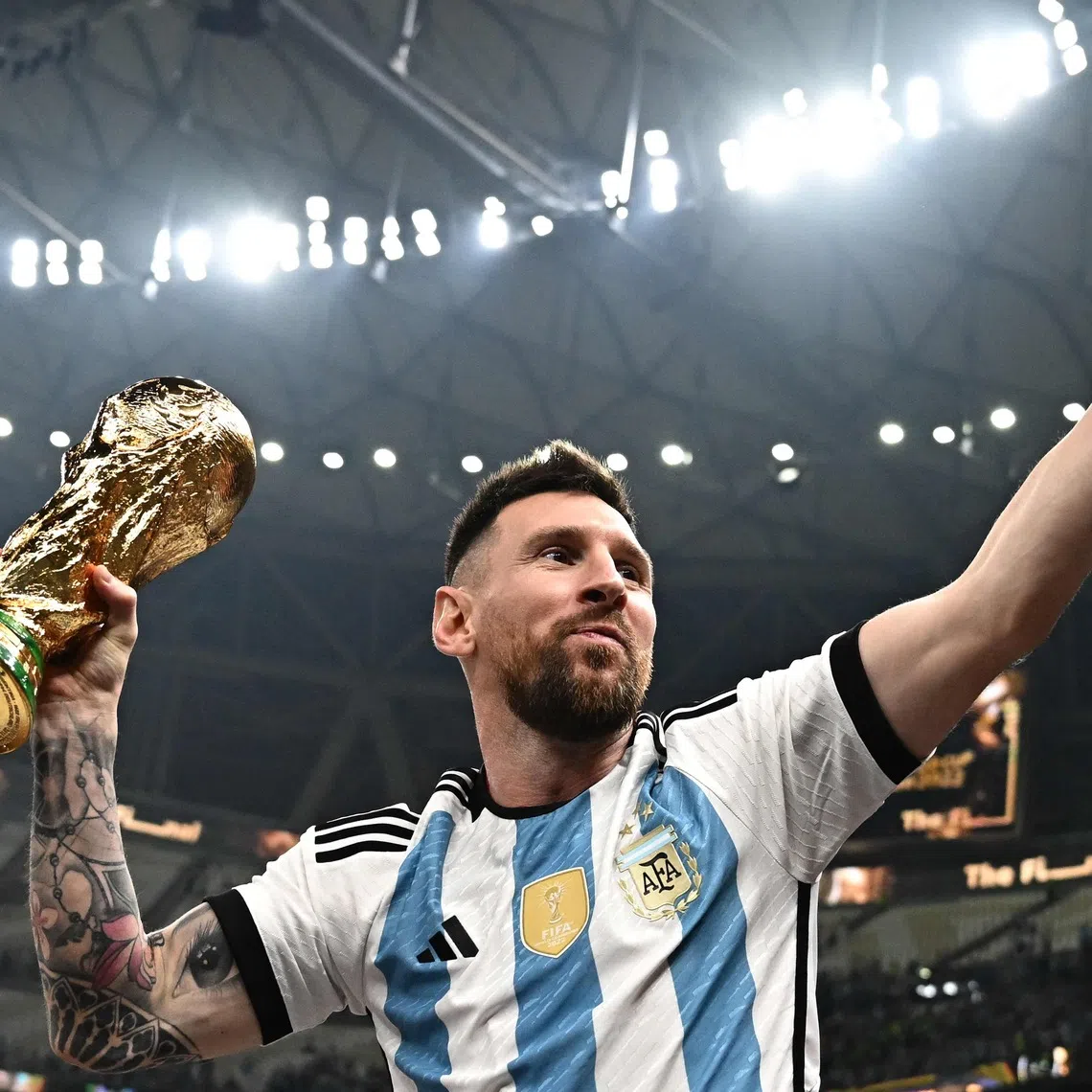 Lionel Messi led Argentina to a third World Cup title in 2022.